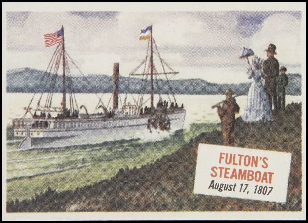 50 Fulton's Steamboat